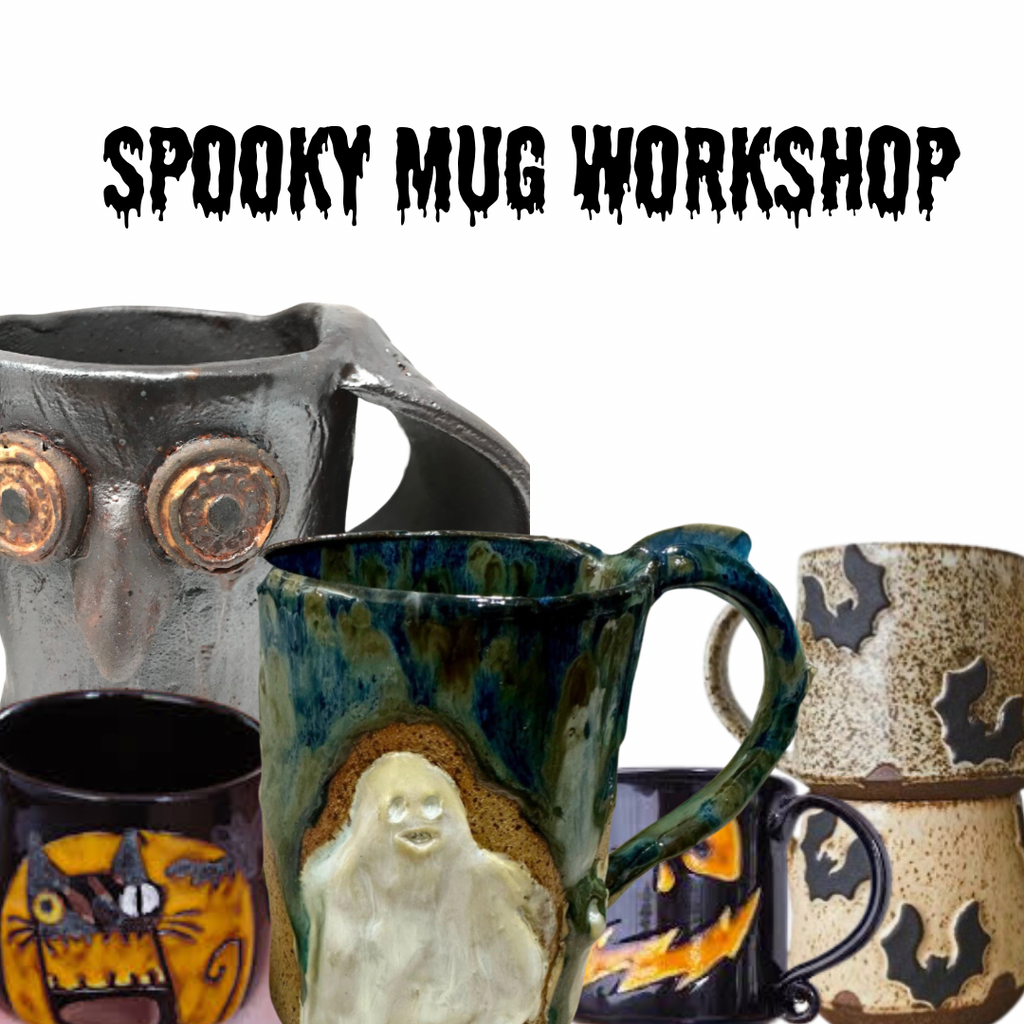 Spooky Mug Workshop September 27 11-2