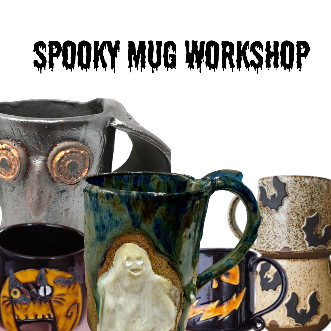 Spooky Mug Workshop September 27 11-2