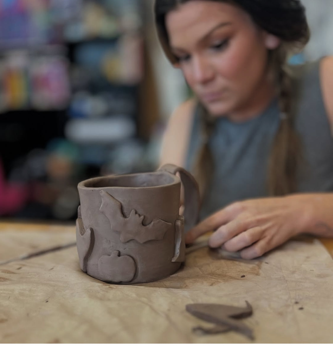 Spooky Mug Workshop September 27 11-2