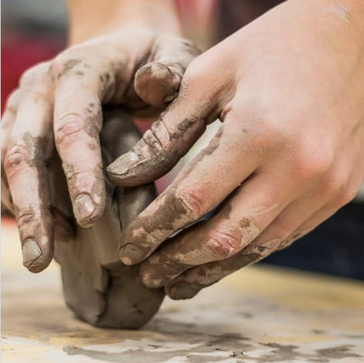 One on One 5 Week Pottery Hand-building Class. Mondays 10am-12:30pm